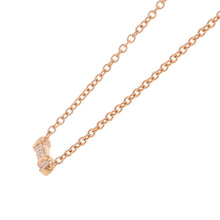 将图像加载到图库查看器中，TIFFANY&amp;Co. Fleur de Lis Stem Necklace 18K Pink Gold
