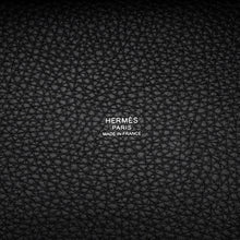 将图像加载到图库查看器中，HERMES Picotin Lock Black Taurillon Clemence Size PM
