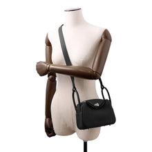 Load image into Gallery viewer, HERMES Lindy Black Taurillon Clemence Size Mini
