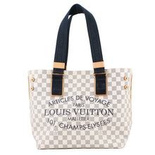 Load image into Gallery viewer, LOUIS VUITTON Plan Soleil Cabas BeigeN41179 Damier Azur Size PM

