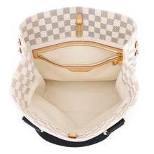 Load image into Gallery viewer, LOUIS VUITTON Plan Soleil Cabas BeigeN41179 Damier Azur Size PM
