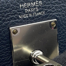 将图像加载到图库查看器中，HERMES Akkad Blue de Prusse Togo Leather Size PM
