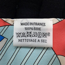 Load image into Gallery viewer, HERMES Twilly LES MURMURES DE LA FORET Whispers of the Forest BeigeRose/Rose/Blue Silk100%
