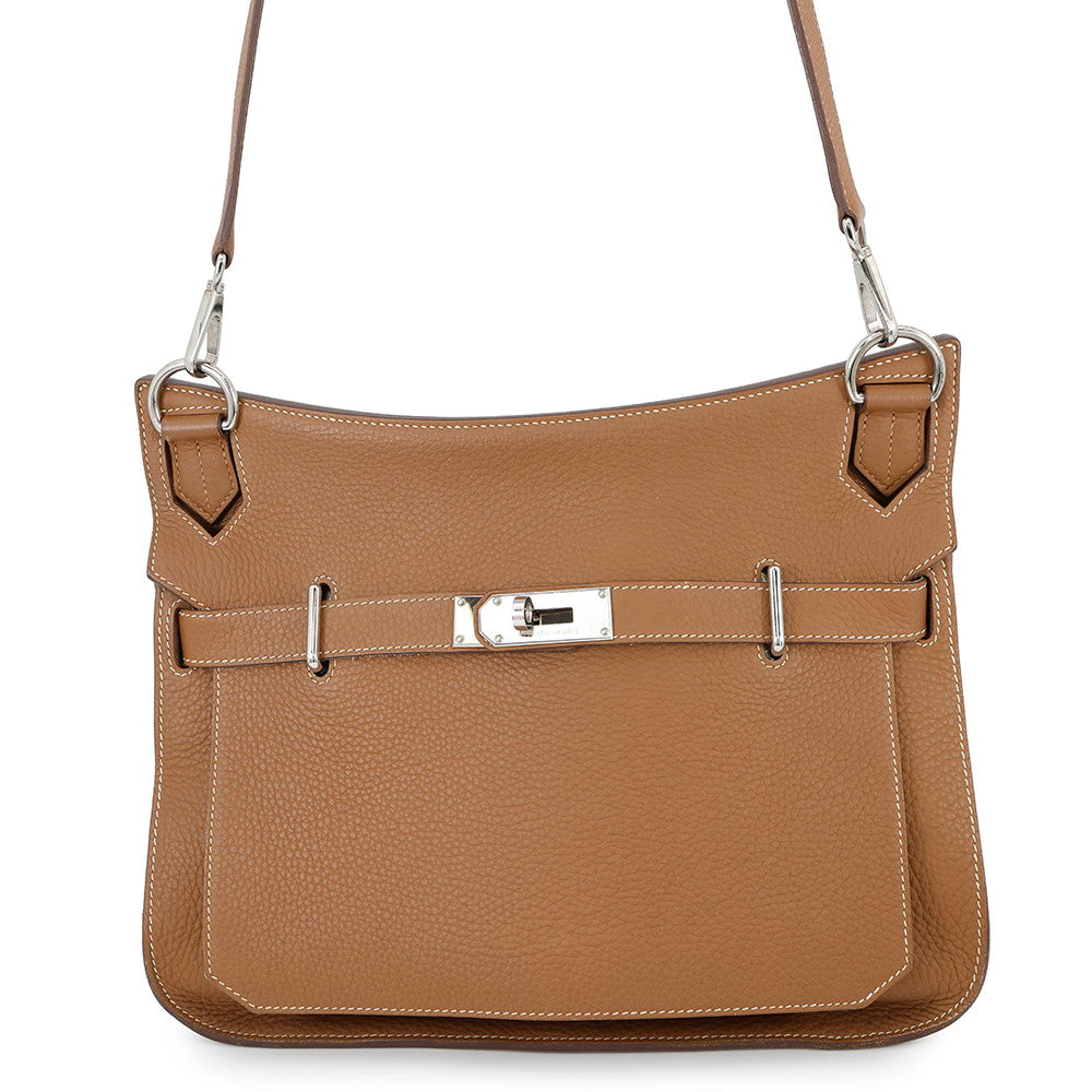 HERMES Jypsiere Gold Taurillon Clemence Size 31