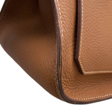 将图像加载到图库查看器中，HERMES Jypsiere Gold Taurillon Clemence Size 31
