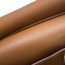 将图像加载到图库查看器中，HERMES Jypsiere Gold Taurillon Clemence Size 31
