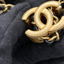 Load image into Gallery viewer, CHANEL CHANEL25 ChainShoulder Bag BlackAS5293 Caviar Leather Size Small
