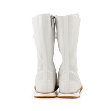 Load image into Gallery viewer, HERMES Sneakers (Lace-up) White Velor Leather Size 36
