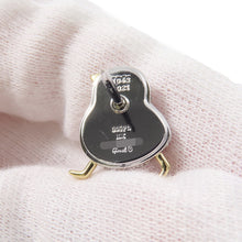 Load image into Gallery viewer, Gimel Chick Pin Brooch Pt950 K18YG
