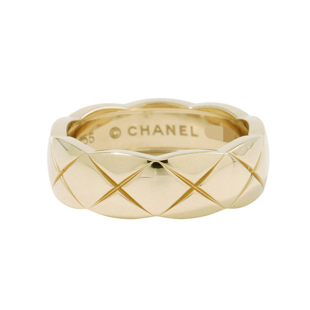 CHANEL Coco Crush Collection Ring Size Medium/55/#15J10571 18K Yellow Gold