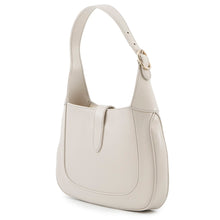 将图像加载到图库查看器中，GUCCI Jackie White782849 Leather Size Small
