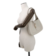 将图像加载到图库查看器中，GUCCI Jackie White782849 Leather Size Small
