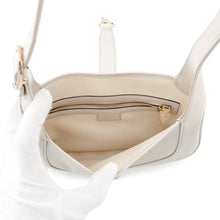 将图像加载到图库查看器中，GUCCI Jackie White782849 Leather Size Small
