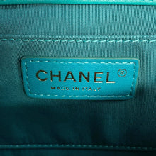 Load image into Gallery viewer, CHANEL Matelasse Clutch Bag TurquoiseA98558 Lambskin
