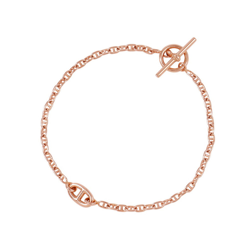 HERMES New Farandole Bracelet Size SH 18K Pink Gold