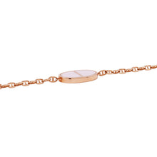将图像加载到图库查看器中，HERMES Chaine d'Ancre Verso Bracelet Size SH K18PG Ceramic
