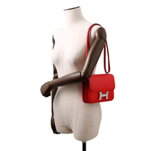 Load image into Gallery viewer, HERMES Constance3 Miroir Rouge Ladue Chevre Myzore Goatskin Size Mini
