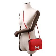Load image into Gallery viewer, HERMES Constance3 Miroir Rouge Ladue Chevre Myzore Goatskin Size Mini
