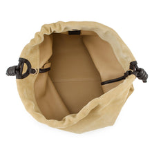Load image into Gallery viewer, LOEWE Flamenco Purse 2WAY Shoulder Bag BeigeA411FPDX12 suede Size Large
