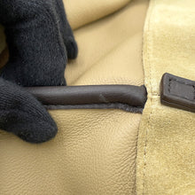 Load image into Gallery viewer, LOEWE Flamenco Purse 2WAY Shoulder Bag BeigeA411FPDX12 suede Size Large
