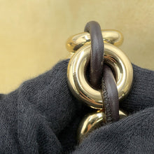 Load image into Gallery viewer, LOEWE Flamenco Purse 2WAY Shoulder Bag BeigeA411FPDX12 suede Size Large
