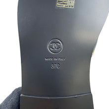 Load image into Gallery viewer, CHANEL CHANEL Sandals Black/MulticolorG37235 Leather Size 37C
