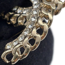 Load image into Gallery viewer, CHANEL CC Logo Rhinestone BroochAB5612 Metal Rhinestone
