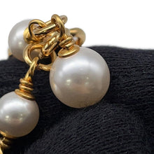 Load image into Gallery viewer, CHANEL Lion Necklace Gold Metal Faux Pearl
