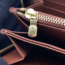将图像加载到图库查看器中，LOUIS VUITTON Zippy Wallet BrownM42616 Monogram
