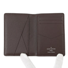 将图像加载到图库查看器中，LOUIS VUITTON Organizer De Poch Wine/Blue/BlackM30710 Taiga Leather
