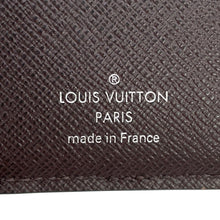 将图像加载到图库查看器中，LOUIS VUITTON Organizer De Poch Wine/Blue/BlackM30710 Taiga Leather
