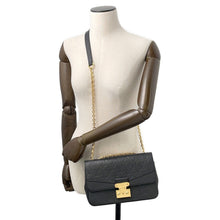 将图像加载到图库查看器中，LOUIS VUITTON Marceau NoirM46200 Monogram Empreinte Leather
