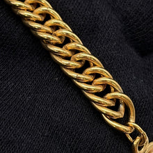 Load image into Gallery viewer, CHANEL Coin motif long necklace Gold Metal
