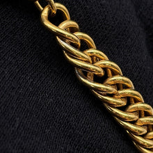 Load image into Gallery viewer, CHANEL Coin motif long necklace Gold Metal
