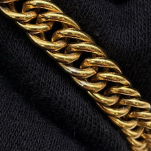 Load image into Gallery viewer, CHANEL Coin motif long necklace Gold Metal
