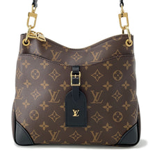 将图像加载到图库查看器中，LOUIS VUITTON Odeon NM NoirM45353 Monogram Size PM
