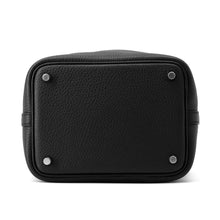 将图像加载到图库查看器中，HERMES Picotin Lock Black Taurillon Clemence Size PM
