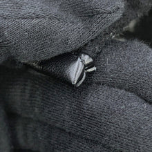 Load image into Gallery viewer, LOUIS VUITTON hooded wrap coat Size 34 Black1A4PE5 Wool 99% Silk1%
