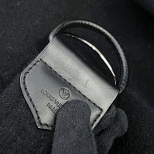 Load image into Gallery viewer, LOUIS VUITTON hooded wrap coat Size 34 Black1A4PE5 Wool 99% Silk1%
