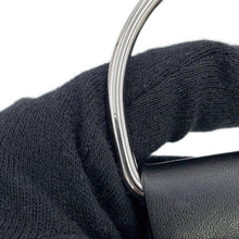 Load image into Gallery viewer, LOUIS VUITTON hooded wrap coat Size 34 Black1A4PE5 Wool 99% Silk1%
