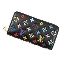 Load image into Gallery viewer, LOUIS VUITTON LVxTM Zippy Wallet Japan Limited Edition NoirM14096 Monogram・Multicolor/Lambskin

