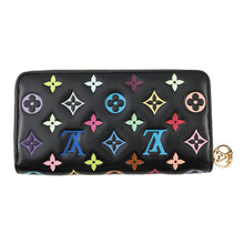 Load image into Gallery viewer, LOUIS VUITTON LVxTM Zippy Wallet Japan Limited Edition NoirM14096 Monogram・Multicolor/Lambskin
