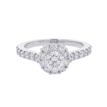 将图像加载到图库查看器中，GRAFF Icon Round Diamond Engagement Ring Size Approximately No. 9RGR618 18K White Gold
