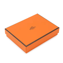 将图像加载到图库查看器中，HERMES Bean compact Green Pantan Veau Madame
