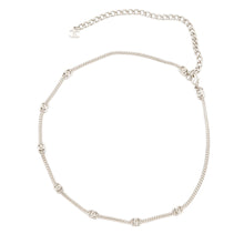 将图像加载到图库查看器中，CHANEL CC Logo NecklaceABE254 Metal
