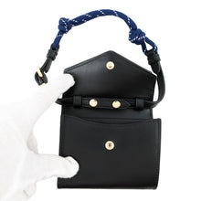 将图像加载到图库查看器中，MIUMIU Shoulder wallet Black5MT024 Leather
