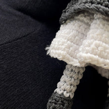 Load image into Gallery viewer, MIUMIU Technical Yarn Trick Bag Charm Gray/Brown/Red5TT260 Recycled Polyester
