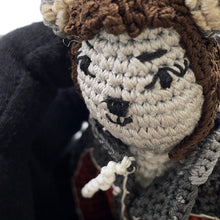 Load image into Gallery viewer, MIUMIU Technical Yarn Trick Bag Charm Gray/Brown/Red5TT260 Recycled Polyester
