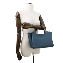 Load image into Gallery viewer, TOD’S Leather 2WAYHandbag Blue/GrayXBWAPAFL100 Leather Size Mini
