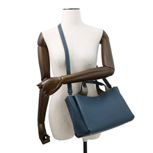 Load image into Gallery viewer, TOD’S Leather 2WAYHandbag Blue/GrayXBWAPAFL100 Leather Size Mini
